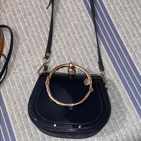 Chloe Handbags - Patent leather Nile crossbody